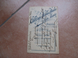 HOTEL Albergo Stella D'Italia San Marco FIRENZE Libretto Pianta Stradale Escursioni Etc. F.ZANNETTI Propr. - Cartes Routières