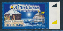 France 2000 - Le Phare Du Bout Du Monde  YT 3294** Bord De Feuille - Neufs