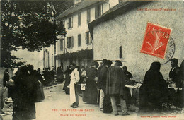 Capvern Les Bains * La Place Du Marché * Marchands Foire - Autres & Non Classés