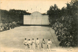 Anglet * Le Fronton Du Brun * Groupe De Pelotaris * Pelote Basque Chistera * Sport Local - Anglet