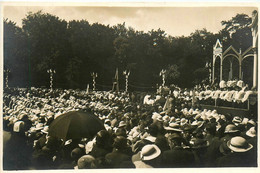 Les Herbiers * Carte Photo * Le Congrès Eucharistique , 1937 * Parc Du Landreau * Fête Religieuse - Les Herbiers