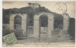 D 13.MEYRARGUES.  CHATEAU D ALBERTAS.LES ARCEAUX - Meyrargues