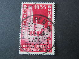 BELGIEN   , Firmenlochung , Perfin - 1934-51