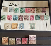 INDIA LOT STAMPS USED LOOK SCANN - Lots & Serien