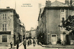 Montbrison * La Rue De L'hôpital * Bijouterie * Villageois - Montbrison