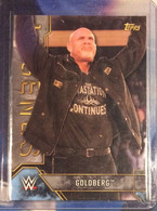 2017 WWE Legends Of WWE GOLDBERG 02/99 Silver Parallel TOPPS Trading Card Card #2 - Trading-Karten