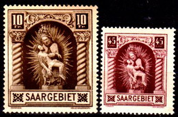 Sarre-83- Original Values Issued In 1925.(+) Hinged - Quality In Your Opinion. - Otros & Sin Clasificación