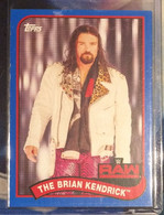 2018 WWE Heritage THE BRIAN KENDRICK Blue 59/99 Parallel TOPPS Trading Card Card RAW - Trading Cards