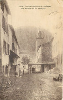 26 - Chatillon En Diois - La Mairie Et Le Temple Protestant En 1929 - Châtillon-en-Diois