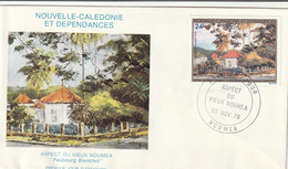 NOUVELLE CALEDONIE 1978 FDC Yvert PA 189 - Art Peinture - Lacouture - Brieven En Documenten