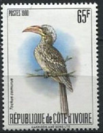 COTE D'IVOIRE Oiseaux. Oiseau, Yvert 565B Neuf *  MLH - Autres & Non Classés