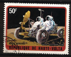 Haute Volta 1973 N° PA 135 Iso O Espace, Astronaute, LEM, Apollo, Lune, Véhicule D'exploration Piloté, Cosmonautes - Haute-Volta (1958-1984)