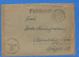WWII  02.4.1943 Feldpost De Lissa (G9833) - Covers & Documents