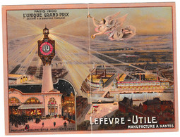 Chromo Lefevre Utile, Calendrier 1904 - Lu