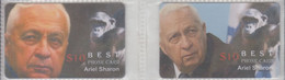 ISRAEL PRIME MINISTER ARIEL SHARON LUNAR HOROSCOPE MONKEY 2 PHONE CARDS - Personnages