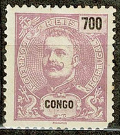 Congo, 1898, # 28, Canto Curto, MH - Congo Portuguesa