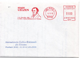 55055 - Bund - 1992 - 100Pfg AbsFreistpl A Bf UELZEN - ... KUHLAU-WETTBEWERB ... - Musique