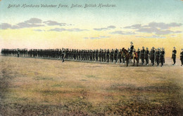 British Honduras, BELIZE, Volunteer Force, Military (1910s) Postcard - Belice