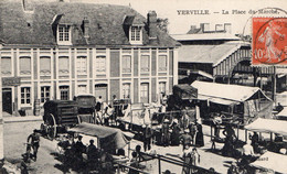 S 4  -   818  -   YERVILLE   -    ( 76 )   -     La   Place  Du  Marché  - - Yerville