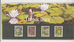 Denmark 1990 Dansk Flora Souvenir; Flowers;   MNH / **      (dk269) - Hojas Bloque