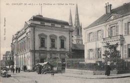 CHOLET. - Le Théâtre Et 'Hôtel De Ville - Cholet