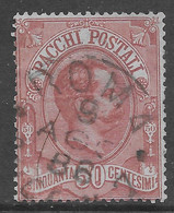 Italia Italy 1884 Regno Pacchi Postali C50 Sa N.PP3 US - Paquetes Postales