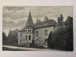 MACQUENOISE «  Nº9908 CHÂTEAU DUGNIOLLE  1911 » PANORAMA. - Momignies