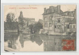 14 Calvados Lisieux Saint Désir Avec La Touques Cachet Gare De . 1907 - Lisieux