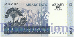 MADAGASCAR 100 ARIARY 2004 PICK 86a UNC - Madagascar