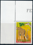 France 2000 - Nature De France / Girafe YT 3333** Coin De Feuille - Neufs