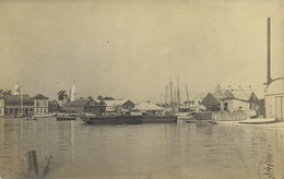 British Honduras, BELIZE, Panorama From The Water (1910s) Frank Read RPPC (1) - Belize