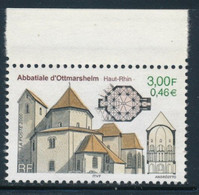 France 2000 - Abbatiale D'Ottmarsheim YT 3336** Bord De Feuille - Neufs