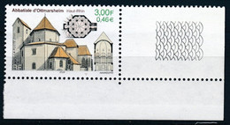 France 2000 - Abbatiale D'Ottmarsheim YT 3336** Coin De Feuille - Neufs