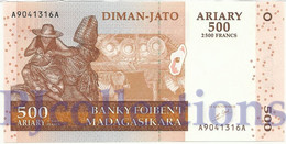 MADAGASCAR 500 ARIARY 2004 PICK 88a UNC - Madagascar