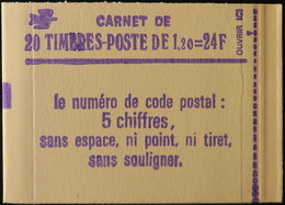 R1703/828 - CARNET (fermé) 20 TIMBRES NEUFS** - TYPE SABINE DE GANDON N°2101a-C1 - Cote (2022) : 32,00 € - Modernos : 1959-…