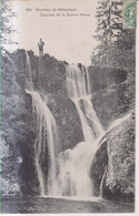 Environs De Malbuisson Dascade De La Source Bleue  Carte Postale Animee 1907 - Pontarlier