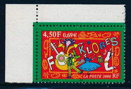 France 2000 - Floklores YT 3339** Coin De Feuille - Neufs