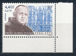 France 2000 - Frère Alfred Stanke YT 3349** Coin De Feuille - Neufs