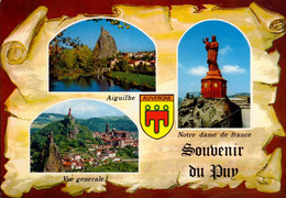 LE PUY    ( HAUTE LOIRE )     SOUVENIR _  MULTI-VUES - Souvenir De...