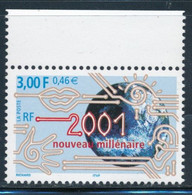 France 2000 - Nouveau Millénaire  YT 3357** Bord De Feuille - Neufs