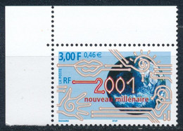 France 2000 - Nouveau Millénaire  YT 3357** Coin De Feuille - Neufs