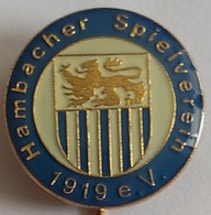 HAMBACHER SPIELVEREIN 1919 E.V Germany FOOTBALL CLUB Fussball Futebol Soccer Calcio Fútbol PINS A9/3 - Football