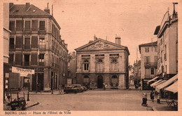 14172  BOURG En BRESSE  Place De L'Hôtel De Ville     (Recto-verso) 01 - Other & Unclassified