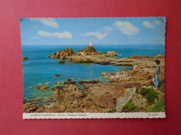 CPSM CORBIERE LIGHTHOUSE JERSEY  CHANNEL ISLANDS  NON VOYAGEE - La Corbiere