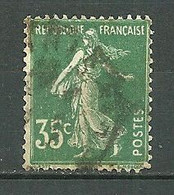 FRANCE Oblitéré 361 Type Semeuse De Roty Fond Plein Sans Sol - 1906-38 Sower - Cameo