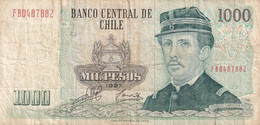 1000 PESOS MIL PESOS CHILE 1997 BANCO CENTRAL DE CHILE FB0487882 - Chile