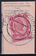 MiNr. 81 Österreich1899, 1. Dez. Kaiser Franz Joseph (Kronen-Währung) - Ausschnitt Mit Stempel TEPLITZ-SCHÖNAU - Gebraucht