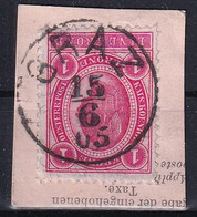 MiNr. 81 Österreich1899, 1. Dez. Kaiser Franz Joseph (Kronen-Währung) - Ausschnitt Mit Stempel GRAZ - Gebraucht