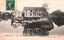 14199 CONDOM   Baïse, Canal Et Moulin De Barlet      (Recto-verso) 32 - Condom