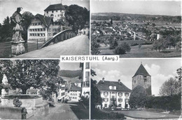 Kaiserstuhl - Multivue  (4 Bilder)         Ca. 1950 - Kaiserstuhl